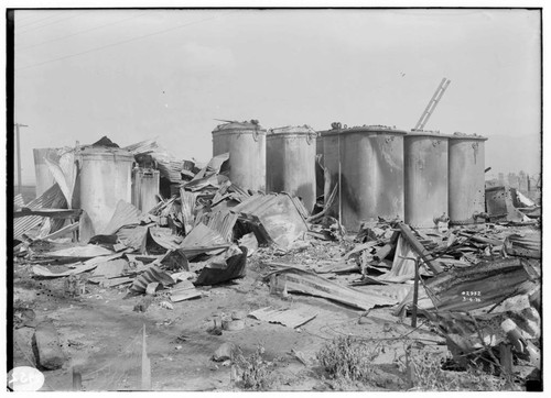 MacNeil Substation - After destruction by fire