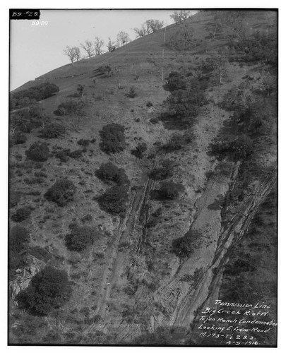 Big Creek Transmission Line right-of-way