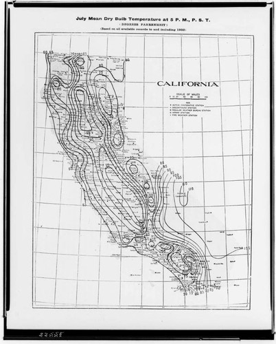 C1.1 - Charts miscellaneous - Weather chart for California