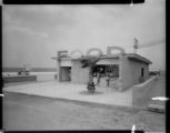 Food stand at public beach