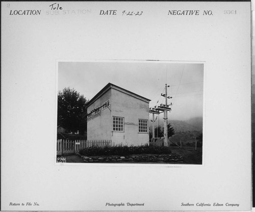 Tule Substation