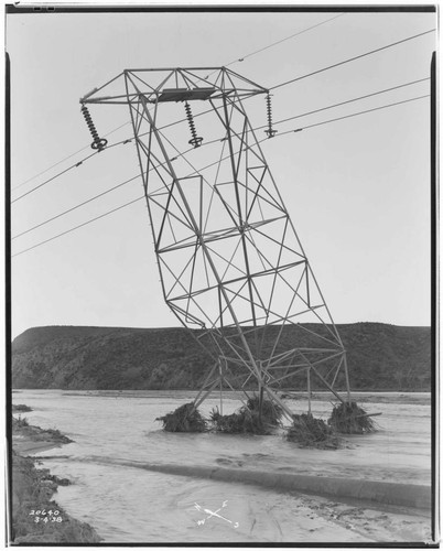 Big Creek Transmission Line - Storm damage of March 2nd