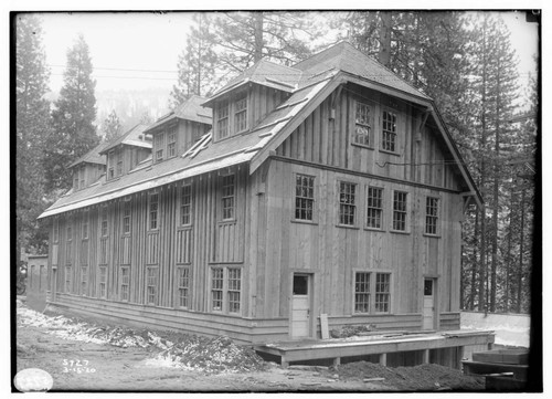 Construction of Big Creek General Office (main floor) and Dormitories (upper floors)