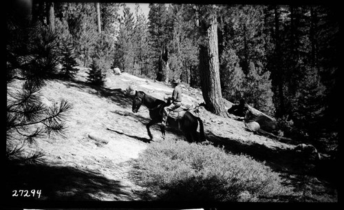 Big Creek, Fish Valley - Chadwick - Reconnaissance on horseback