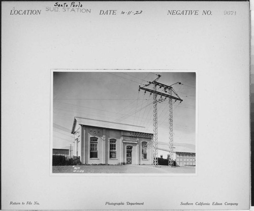 Santa Paula Substation