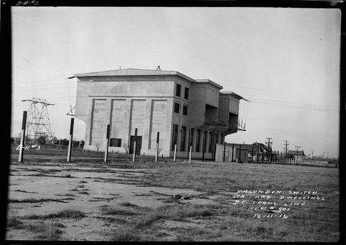 Magunden Switching Center and Attendant's dwellings