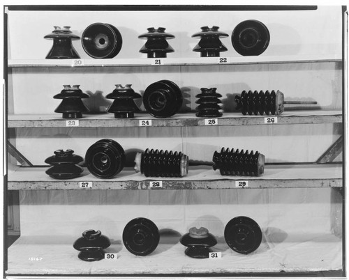 Insulators tested - 20-31