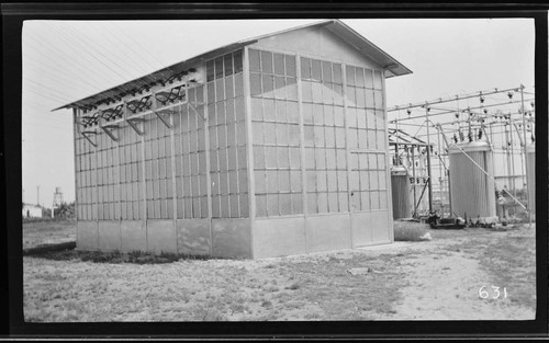 The exterior of Tulare Substation