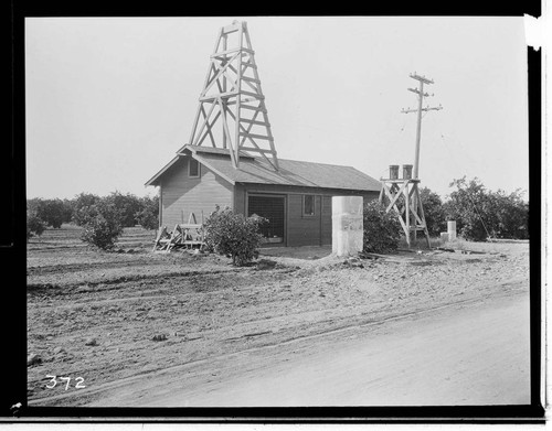 An irrigation pumping plant