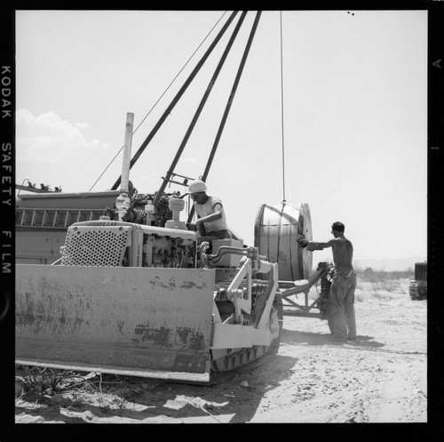 Eagle Mountain Line construction to Kaiser's Eagle Mountain Mine