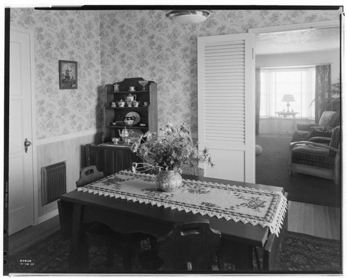 H2.6 - Home Dining Room - All Electric Home of Mrs. Hansen