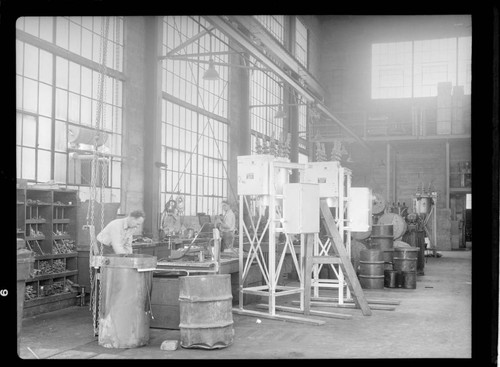 Men working in CEP Machine Shop