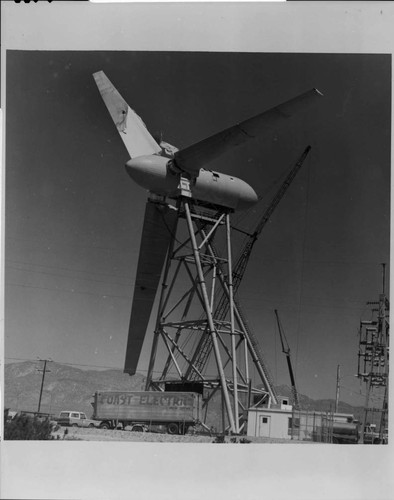 One important modification to the Schachle wind turbine was the installation of new blades in 1982