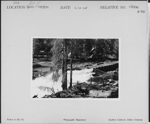 Big Creek, Florence Lake Dam