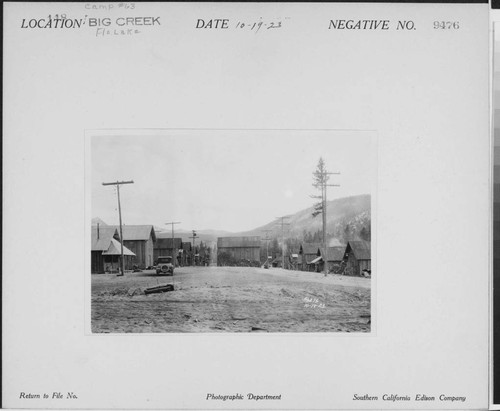 Big Creek, Florence Lake Dam