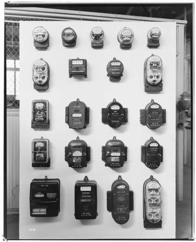 Meter display for book of standards