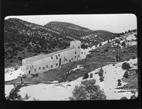 Mining operation in the high desert