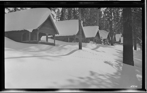 Big Creek, Huntington Lodge - Big Creek Country in winter