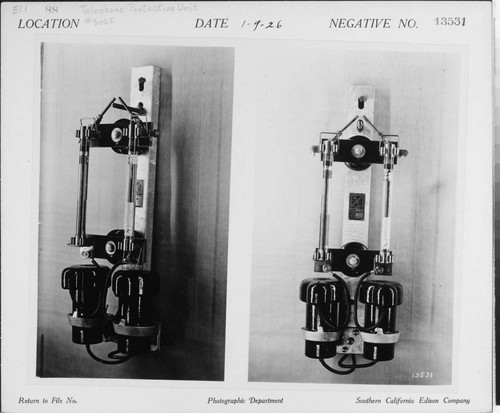 E1.1 - Electric Equipment misc