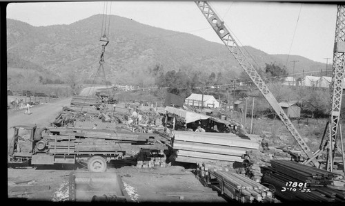 Tule River Powerhouse - Rebuilding Flume Line