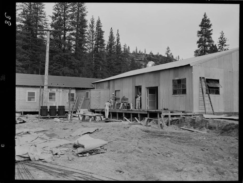 Big Creek - Mammoth Pool - Exterior view of Mess Hall kitchen