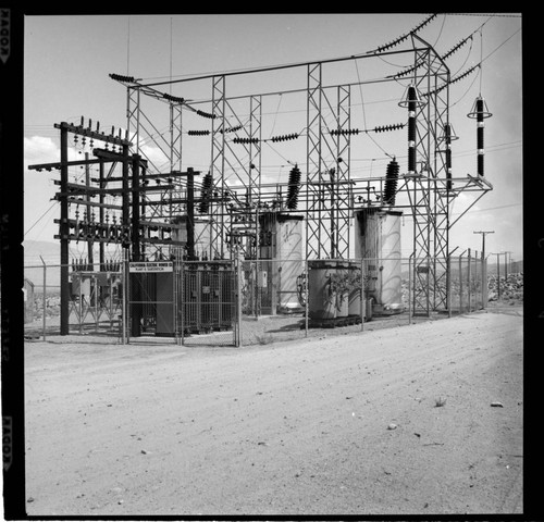 Bishop Creek Plant 6 substation