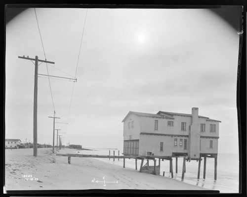 Newport Beach - High Tide Damage