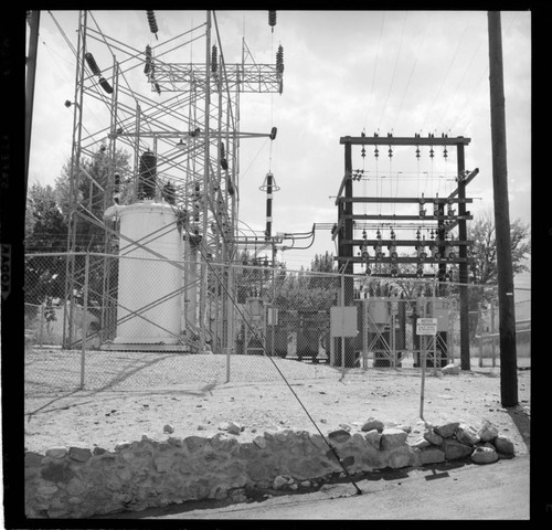 Bishop Creek Plant 6 substation