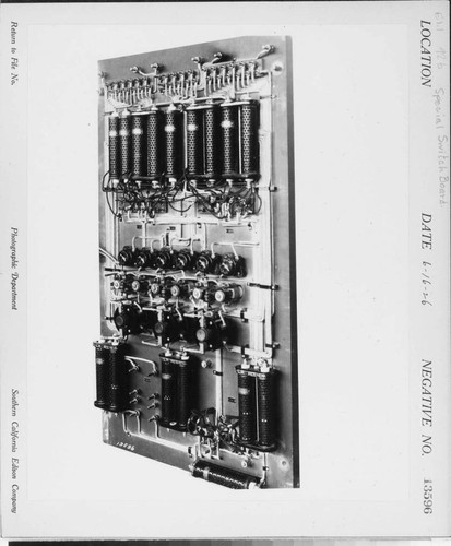 E1.1 - Electric Equipment misc