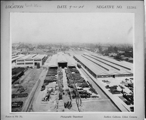 General Store, Warehouse - View from tower