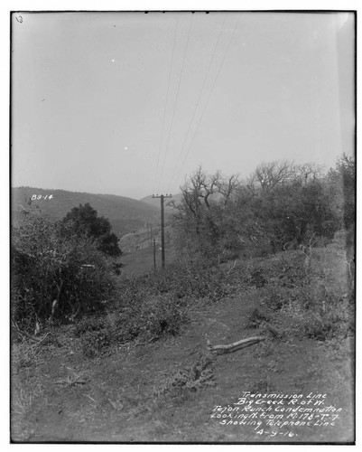 Big Creek Transmission Line right-of-way