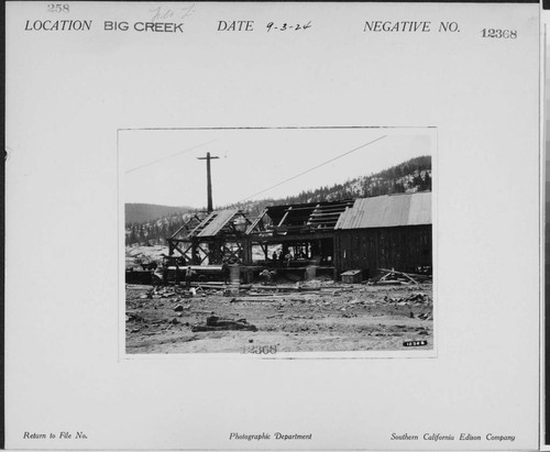 Big Creek, Florence Lake Dam