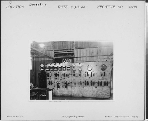 Kaweah #2 - Gen. Plant