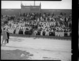 Graduation ceremony staged in a school sports field