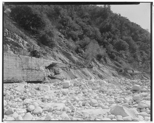 Santa Ana River #2 Powerhouse - Storm damage of March 2nd at SAR 2