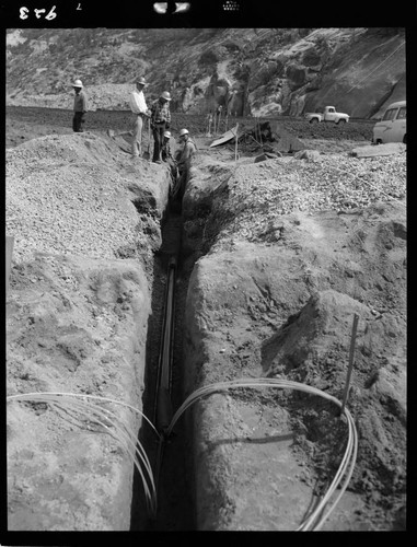 Big Creek - Mammoth Pool - Installation of Piezometers at elevation 3125