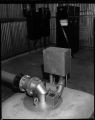 Electric pump in pump house