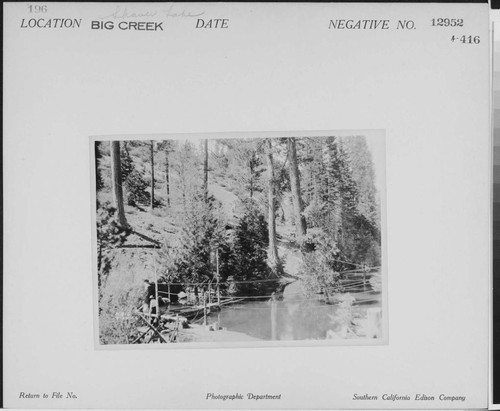 Big Creek, Shaver Lake Dam