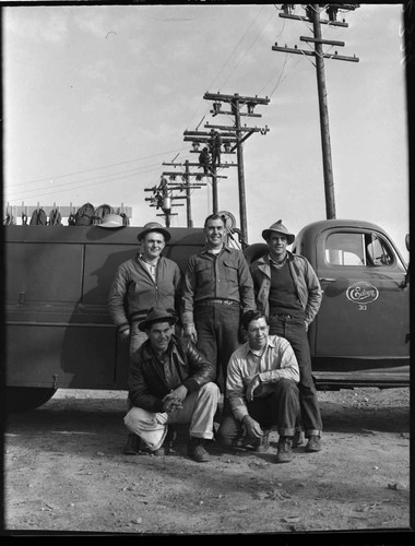 Veterans at Linemen's school