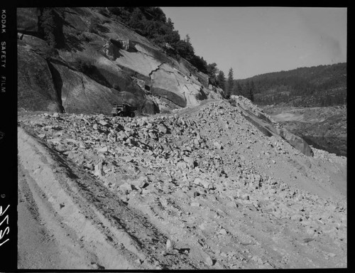 Big Creek - Mammoth Pool - Work on damsite access road