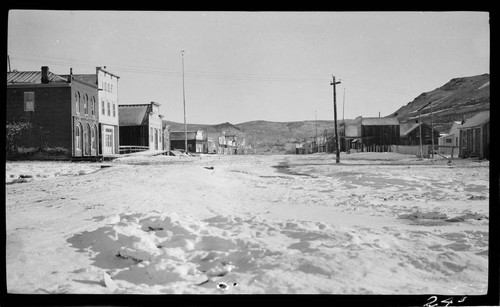 View of Main Street, Bodie, California