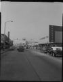 Street scene near J. C. Penney Co. in El Monte