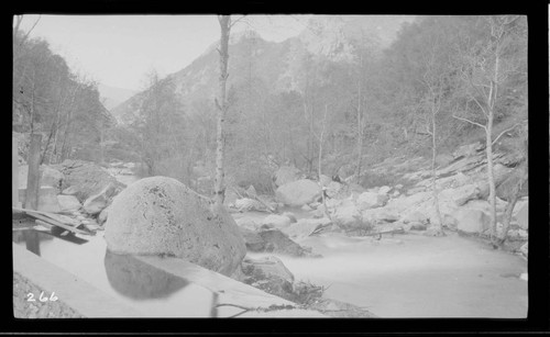 The Marble Fork headworks at Kaweah #3 Hydro Plant