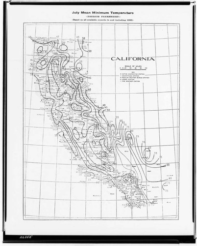 C1.1 - Charts miscellaneous - Weather chart for California