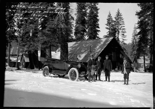 Starr. Woodbury. Whitmire. and Lawton at Huntington Lake Lodge