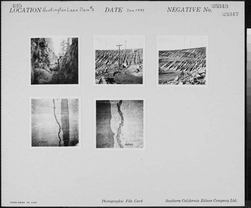 Big Creek, Huntington Lake Dams