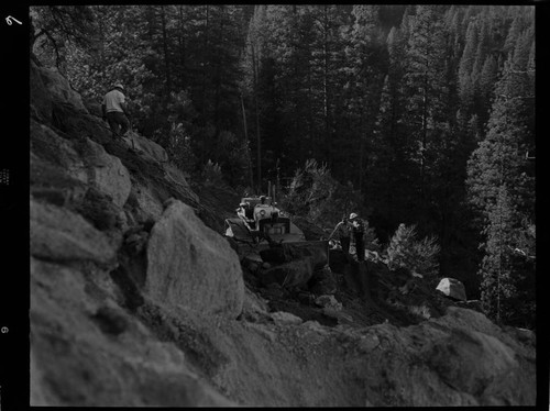 Big Creek - Mammoth Pool - Pioneering Rock Creek adit access road