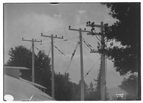 Distribution Lines - Mount Wilson 15kV transmission line