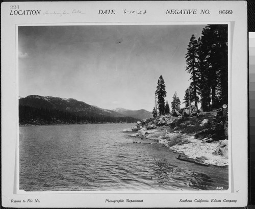 Big Creek Huntington Lake Dams - Huntington Lake