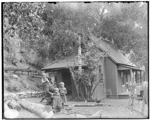 At their cabin up in Mill Creek Canyon